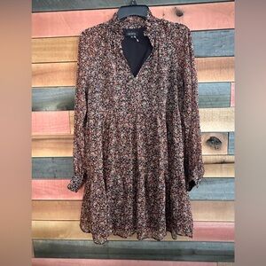 1. State sheer Lined Dress